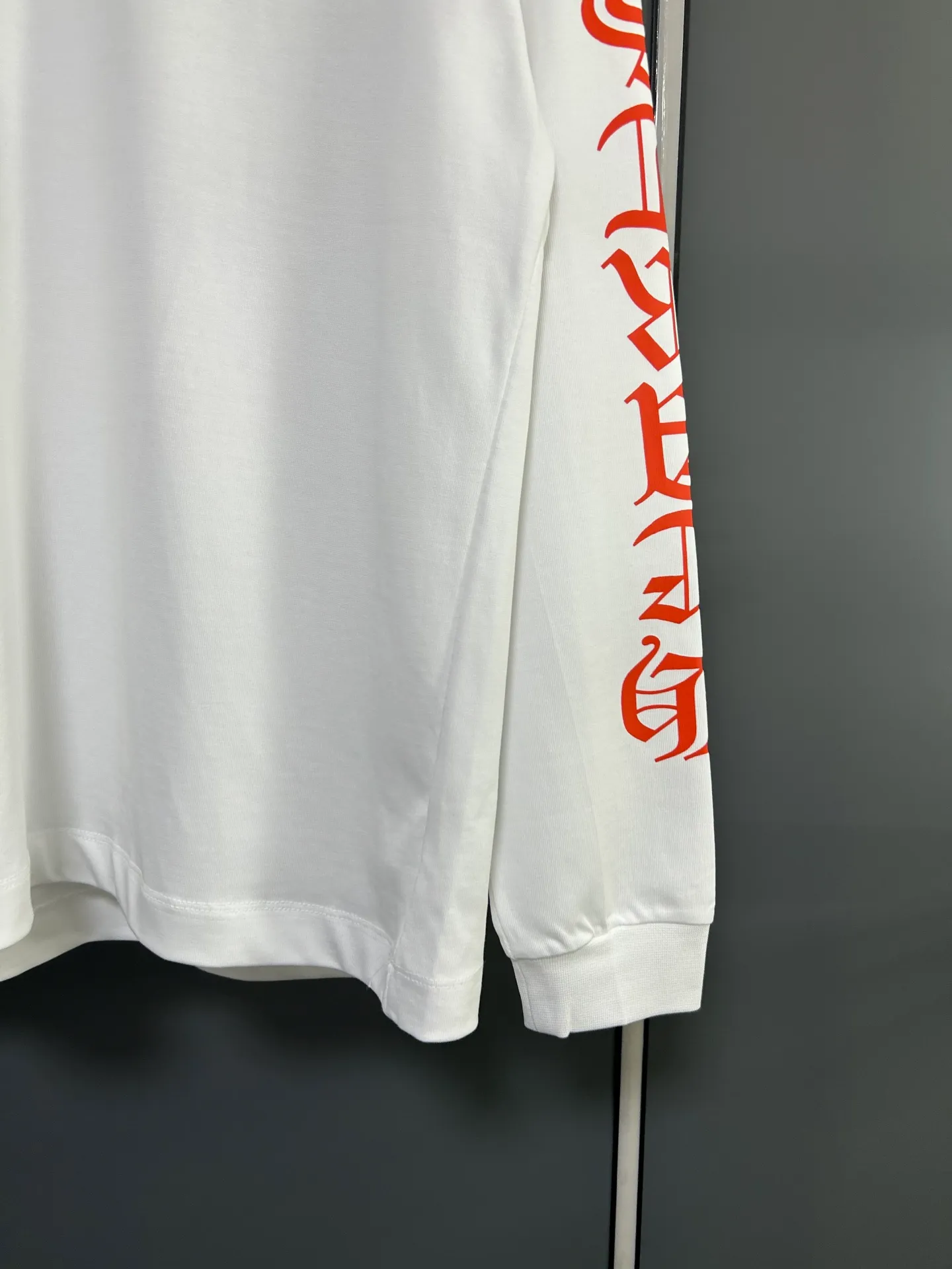 P230 2026 new (exclusive) Chrome Hearts autumn and winter limited edition heavyweight high-weight long-sleeved T-shirt, customized Dreamweaver Yayun ribbed cotton designer concept style Fabric: Heavy 380g Size: S M L XL Color: White